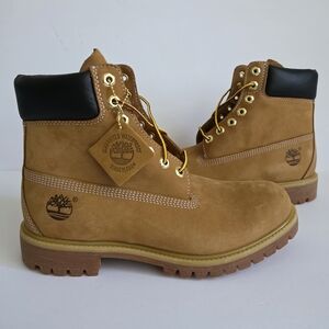 Men's Timberland Premium 6-Inch Waterproof Boots Size 9